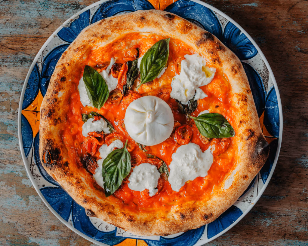 burrata pizza