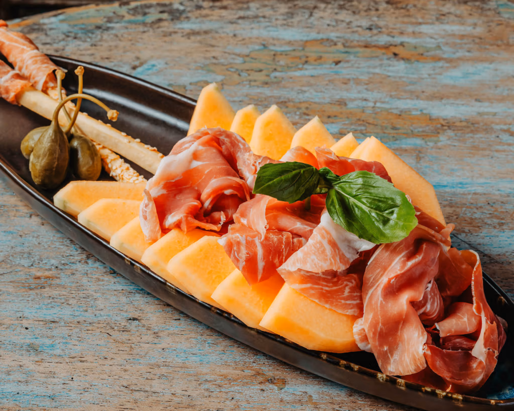 ham and melon